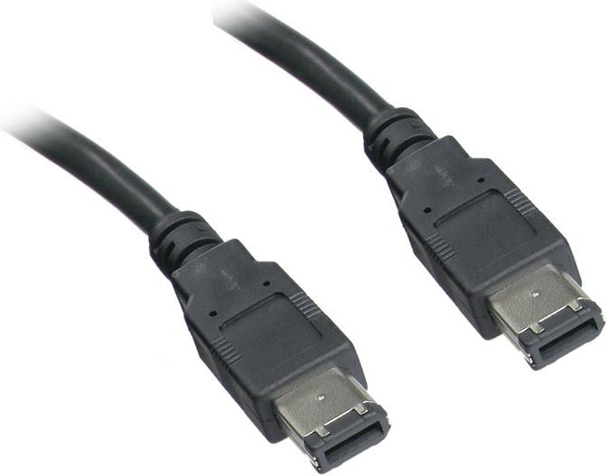 Actual product image InLine FireWire cable, IEEE1394 6pin St/St (1 m, FireWire)