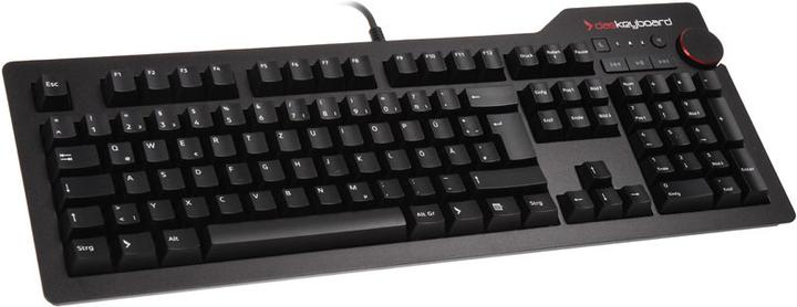 Actual product image Das Keyboard 4 root, DE Layout, MX-Blue (DE, Cable)