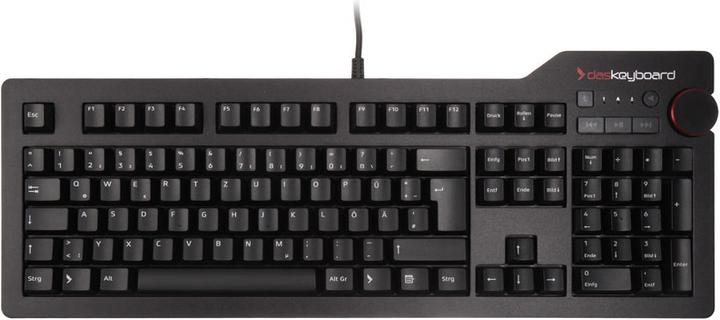 Actual product image Das Keyboard 4 root, DE Layout, MX-Blue (DE, Cable)