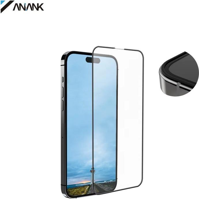 Immagine prodotto Anank Vetro blindato trasparente 2.5D per iPhone 16 Plus - vetro giapponese Asahi (1 Pezzo/i, Apple iPhone 16 Plus)