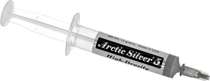 Actual product image Arctic Silver Sidabrinis AS5, 12g heat sink compound Thermal compound 350000 W (9 W/m K, 12 g)