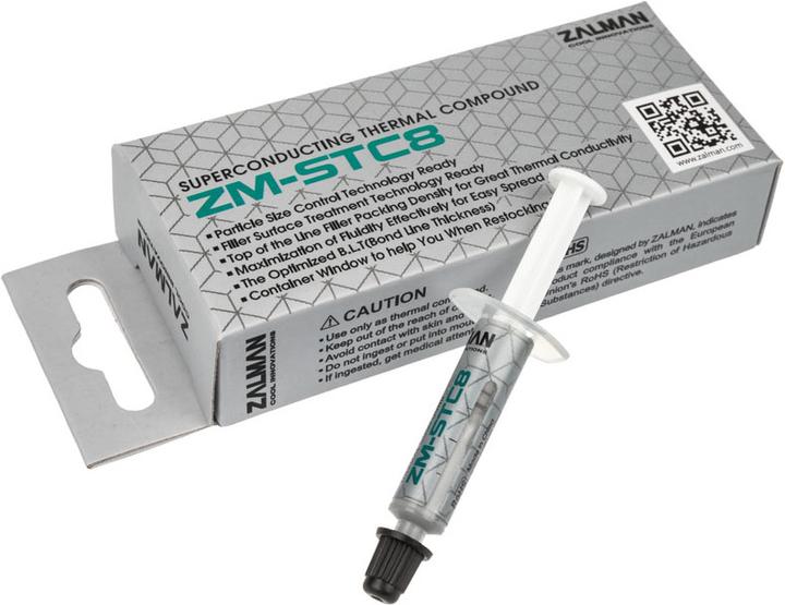 Produktbild Zalman STC8 Wärmeleitpaste (8.30 W/m K, 1.50 g)