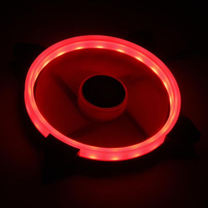 Immagine prodotto Raijintek Ventilatore IRIS 14 Rainbow RGB LED, set di 2 con controller (140 mm, 2 x)