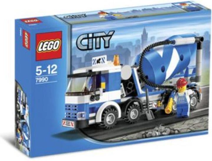 Actual product image LEGO City concrete mixer (7990, LEGO City)