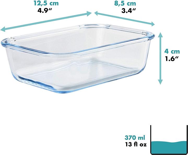 Actual product image Grizzly Rectangular, 6 x 370 ml (0.37 l)