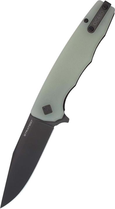 Image du produit Ocaso Knives Strategy Jade G10 Noir (8.90 cm)