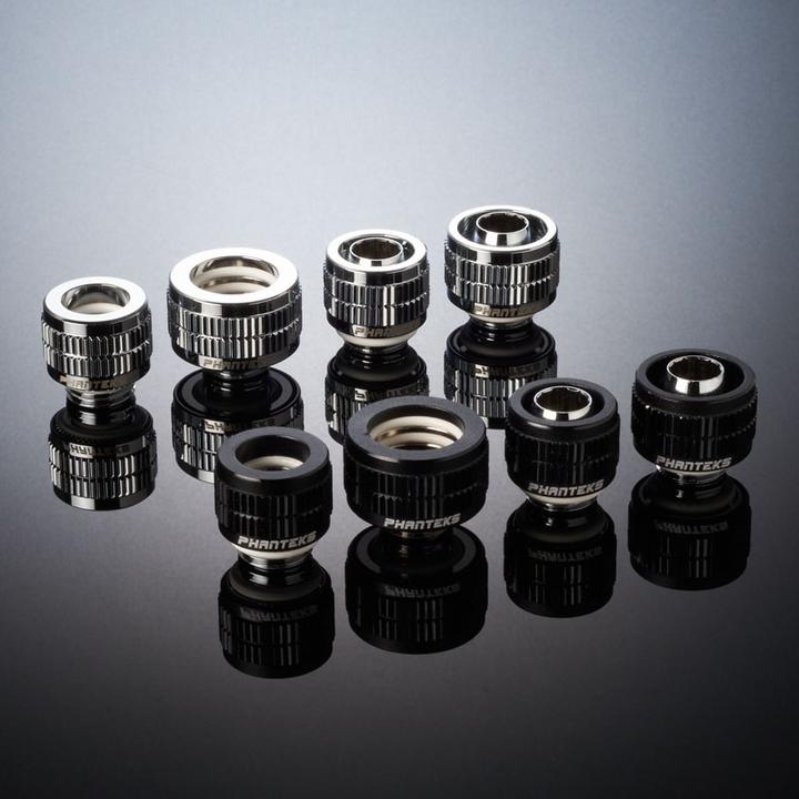 Actual product image Phanteks Glacier connection straight G1/4 inch male to 16/10mm