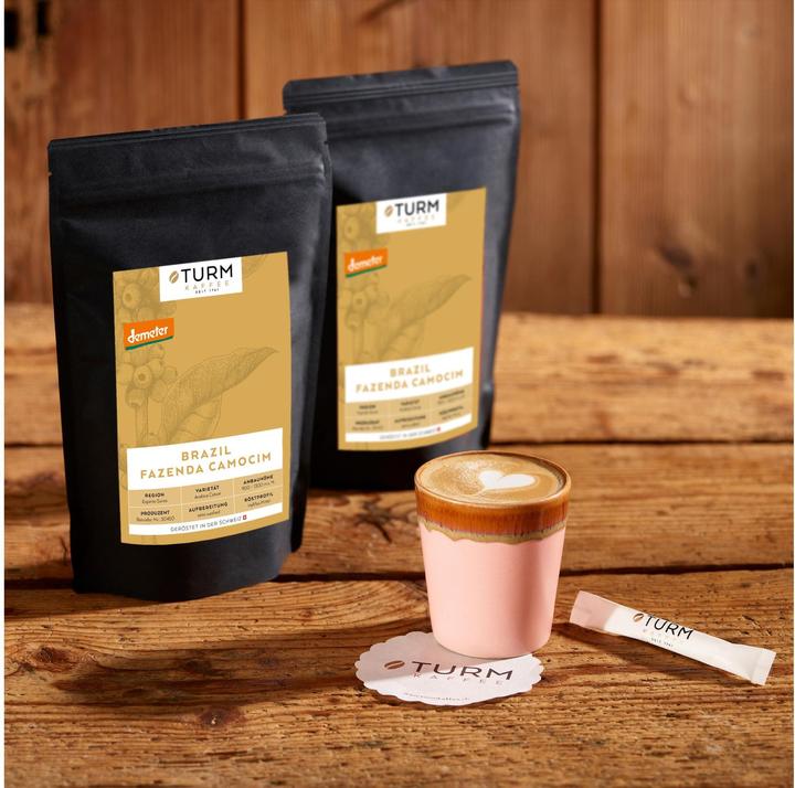 Actual product image Turm Kaffee Demeter Brazil Fazenda Camocim (250 g)
