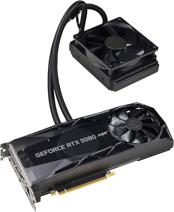 Actual product image EVGA GeForce RTX 2080 Super XC Hybrid Gaming, 8192 MB GDDR6 (8 GB)