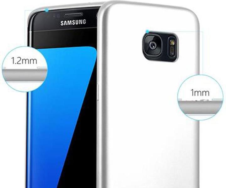 Produktbild Cadorabo TPU Matt Metallic Cover (Samsung Galaxy S7 Edge)