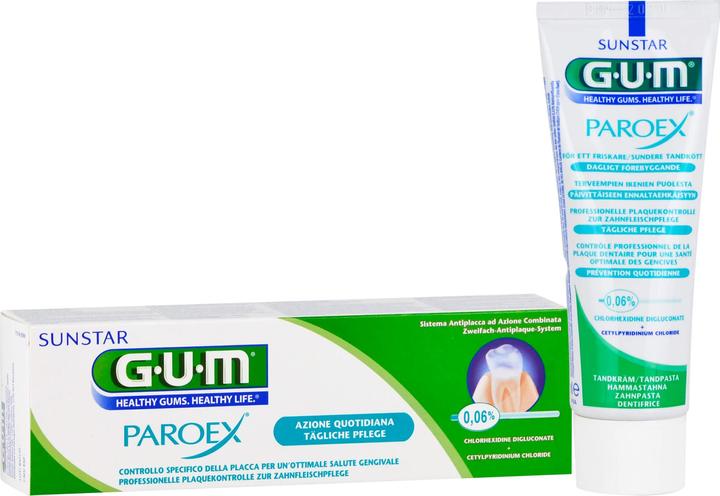Immagine prodotto GUM SUNSTAR PAROEX Zahnpasta 0.06 % chlorhexidine (75 ml)