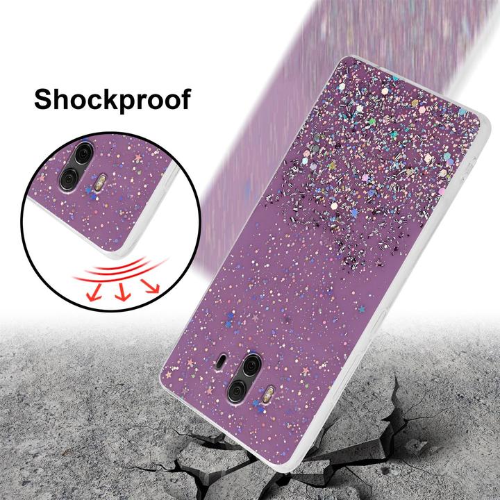 Image du produit Cadorabo Couverture TPU paillettes scintillantes (Huawei Nova 2i)