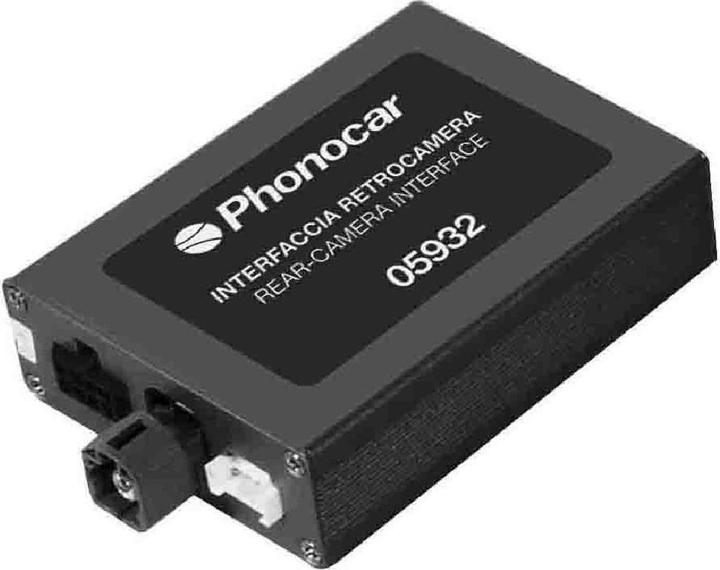 Phonocar Interface Universal Rear View Cameras