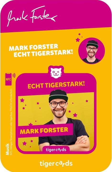 Image du produit Tigermedia tigercard Mark Forster (Allemand)