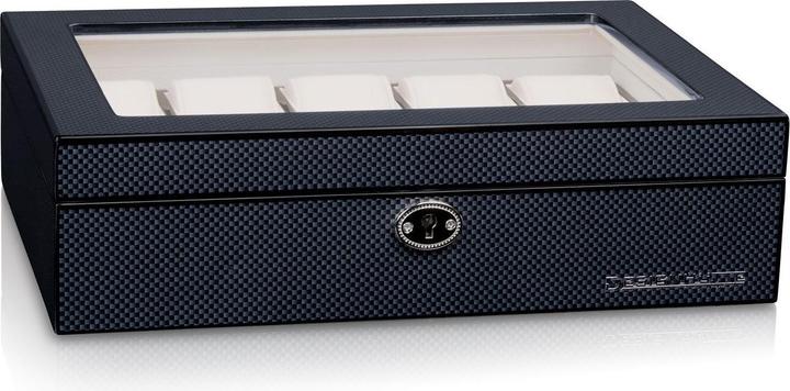 Actual product image Designhütte Watch box Chicago 10 - Carbon - 70005-209