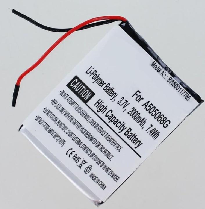 Immagine prodotto AGI Batteria compatibile con Abus TVAC16000A - Batteria - 2.000 mAh