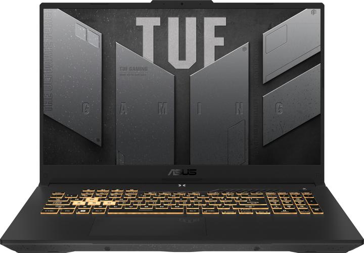 Actual product image ASUS TUF Gaming F17 FX707ZC4-HX008 Core i5-12500H | 15.6"-144Hz | 16GB | 512GB | No OS | RTX3050 (17.30", Intel Core i5-12500H, 16 GB, 512 GB)