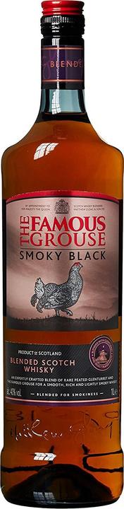 Actual product image The Famous Grouse SMOKY BLACK Blended Scotch Whisky 40% Vol. 1l (Blended Whisky)