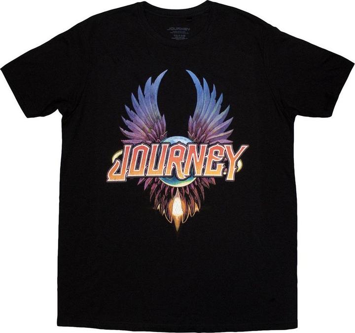 Actual product image Journey Unisex Adult Classic Wings T-Shirt (M)