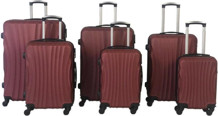 Immagine prodotto Trolleymax Valigia da viaggio Trolleymaxx Borgogna