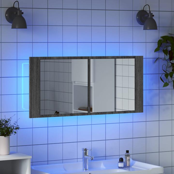Immagine prodotto VidaXL LED-Spiegelschrank (100 x 12 x 45 cm)