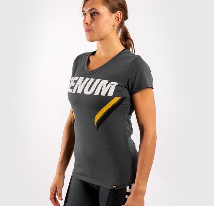 Actual product image Venum ONE FC Impact T-shirt - for women - Grey/Yellow (L)