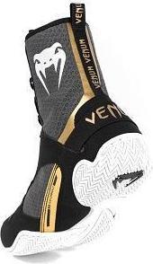 Actual product image Venum Boxing Shoes Boxing Boots / Elite / Black-White-Gold / EU 44 (44)
