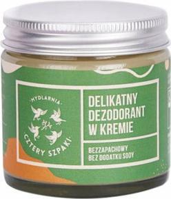 Image du produit Mydlarnia Cztery Szpaki MYDLARNIA CZTERY SZPAKI Delikatny dezodorant w kremie bez dodatku sody Bezzapachowy 60ml (60 ml)