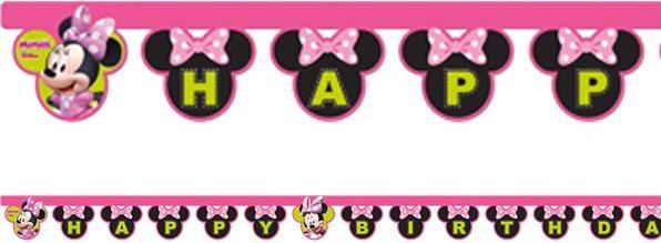 Produktbild Minnie Mouse Girlande Minnie Happy Birthday