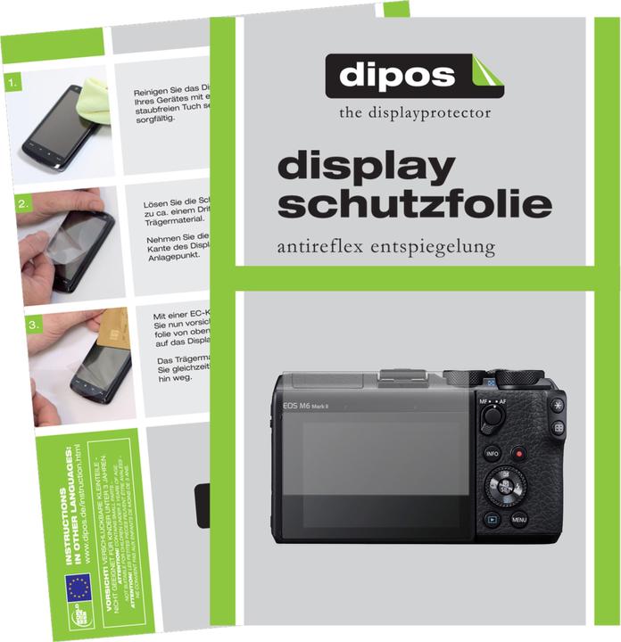 Produktbild Dipos Displayschutzfolie Antireflex (Displayschutz, EOS M6 II)