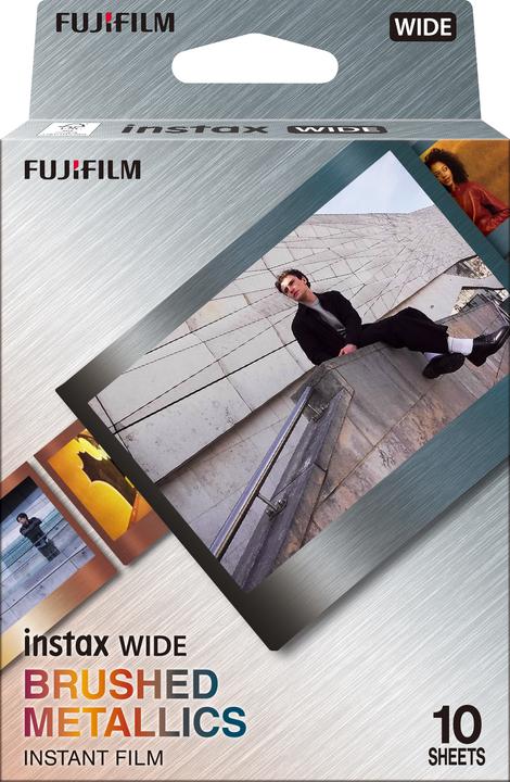 Immagine prodotto Fujifilm Instax Wide 10 Blatt Brushed Metallics (Instax Wide 300, Instax Wide 400)
