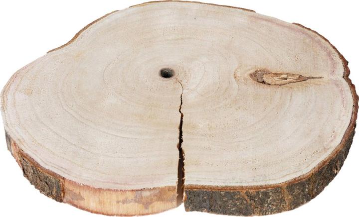 Produktbild Natura Punto 2er-Set runde Untersetzer aus Holz (2 x, Pfannenuntersetzer)