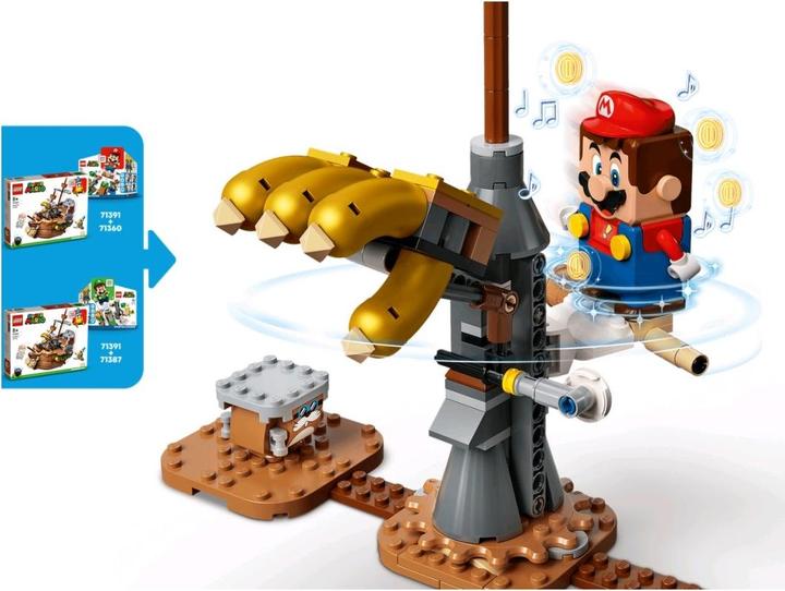 Immagine prodotto LEGO Il dirigibile di Bowser - Set di espansione (71391, LEGO Super Mario)