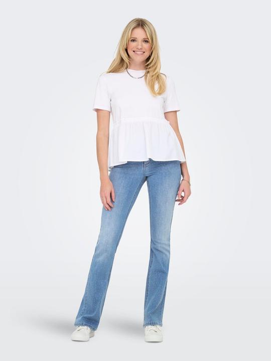 Produktbild Only ONLWAUW Mittlere Taille Ausgestellt Jeans Flared fit jeans (32)