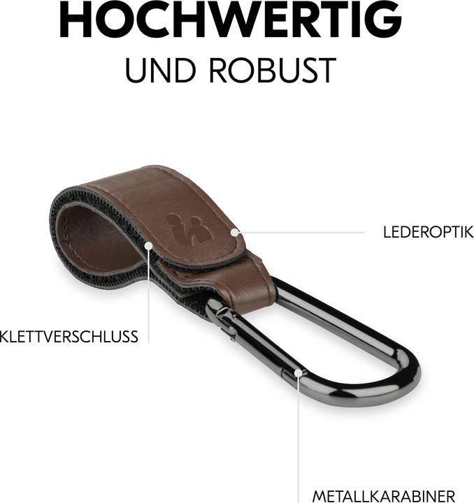 Produktbild Hauck Pushchair Hooks Brown
