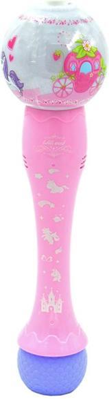 Actual product image Magni Bubble wand 32cm pink with light/music