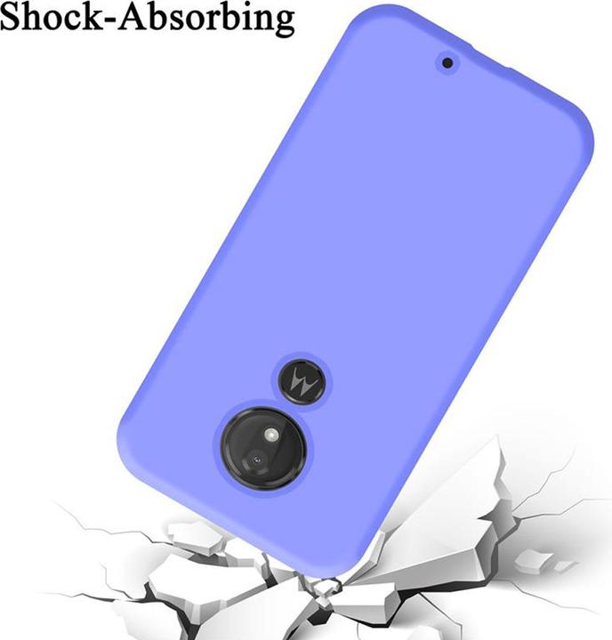 Actual product image Cadorabo TPU Liquid Silicone Case Cover (Motorola Moto G7 Power)