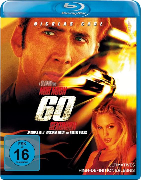 Actual product image Only 60 seconds left (Blu-ray, 2000, Spanish, English, German, Italian, French)