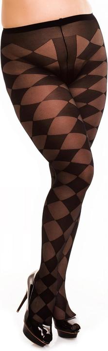 Actual product image Glamory Diamond 20 tights, colour black, size 44-46 (20 DEN, 44 - 46)