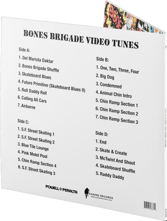 Produktbild BONES BRIGADE VIDEO TUNES - O.S.T. (COLV) (Various, 2024)