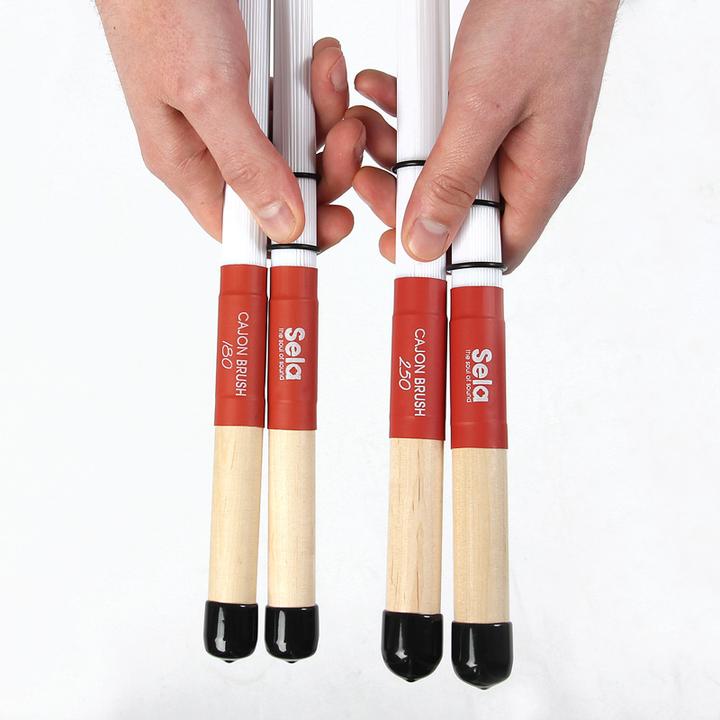 Image du produit Sela SE036 Cajon Brush avec 250 fibres de nylon (Cajón)