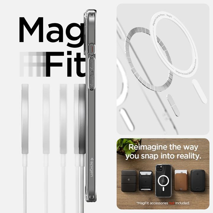 Produktbild Spigen Ultra Hybrid MAG iPhone 15 Plus 6.7" Magsafe biały/white ACS06660 (Apple iPhone 15 Plus)