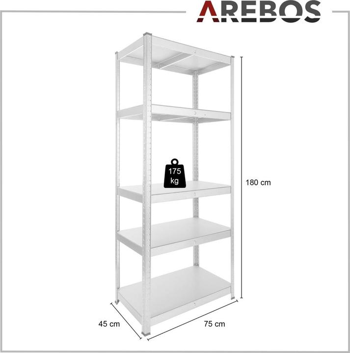 Image du produit Arebos Étagère pour charges lourdes