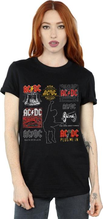 Immagine prodotto AC/DC Art Collection Maglietta Ampia Donna (3XL)