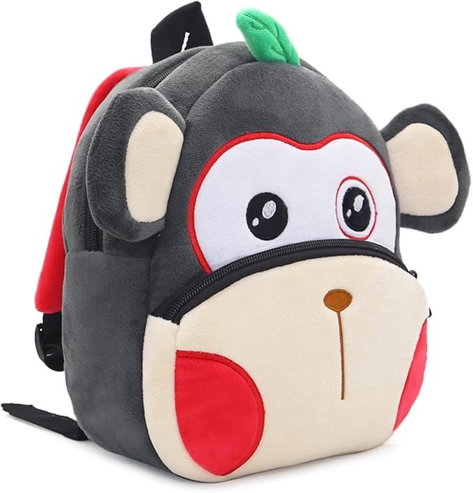 Only-Bags.Store Polyester Schultasche, niedliche Tier Plüsch Rucksack, Outdoor-Urlaub kleine Tasche