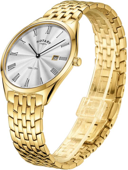 Produktbild Rotary GB08013/01 Ultra Slim Herren 38mm 5ATM (Analoguhr, 38 mm)
