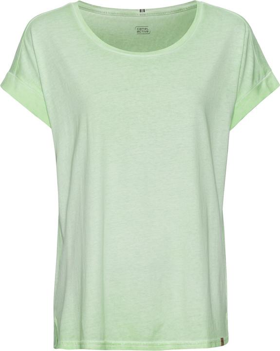 Camel Active T-Shirt aus softem Modal-Baumwollmix