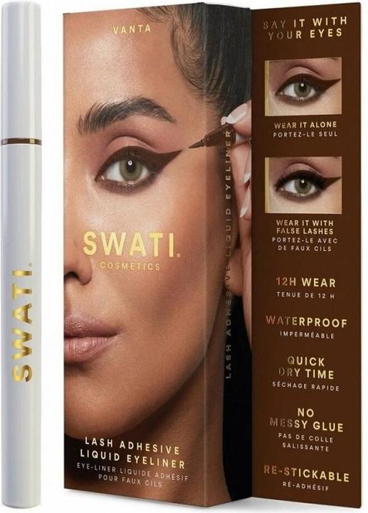 Image du produit Swati VANTA Lash Adhesive Eyeliner liquide brun (Marron)