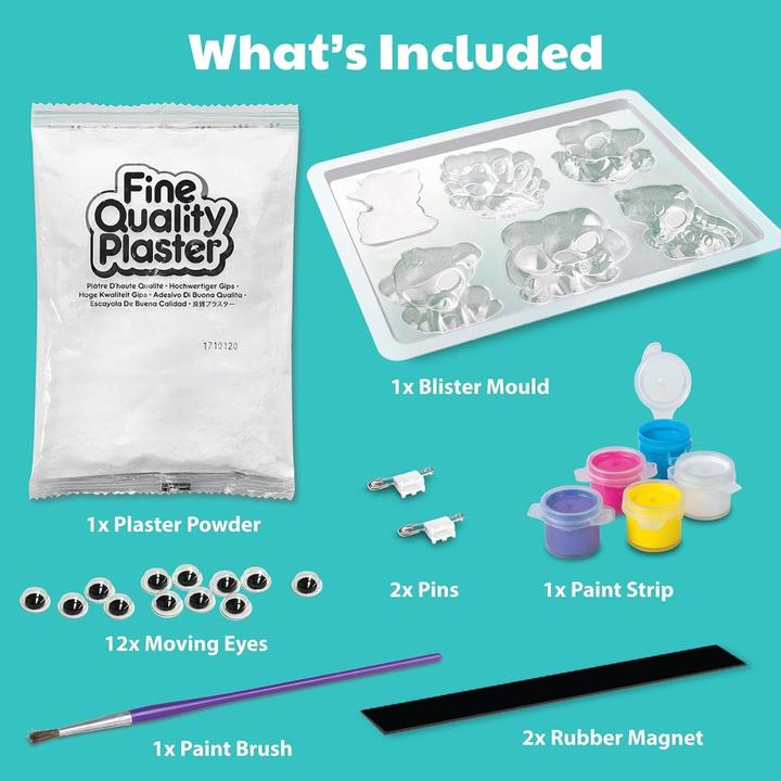 Produktbild 4M Googly Eyes-Tiere formen und malen