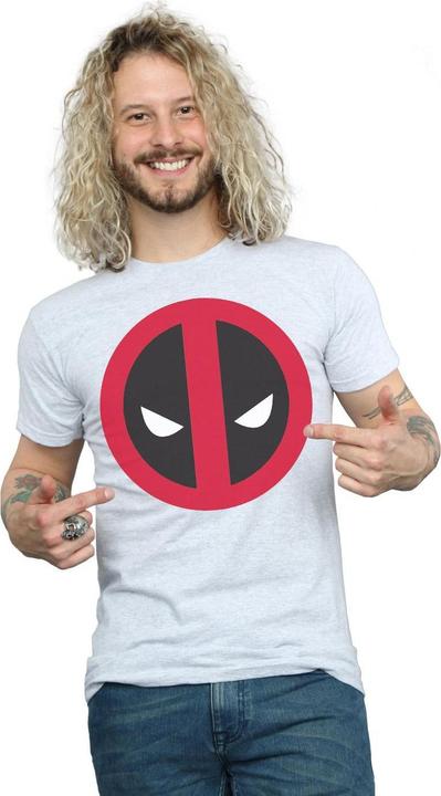 Immagine prodotto Deadpool Large Clean Logo Maglietta Uomo (3XL)